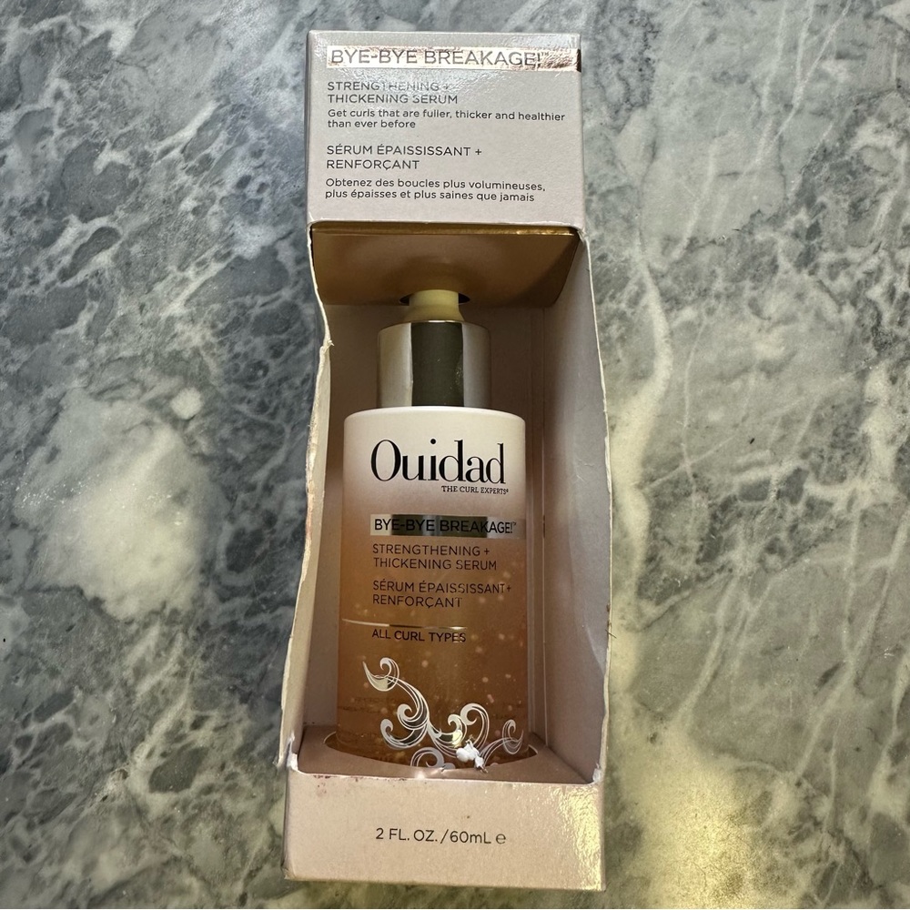 New Ouidad Bye Bye Breakage Strengthening Thickening Serum